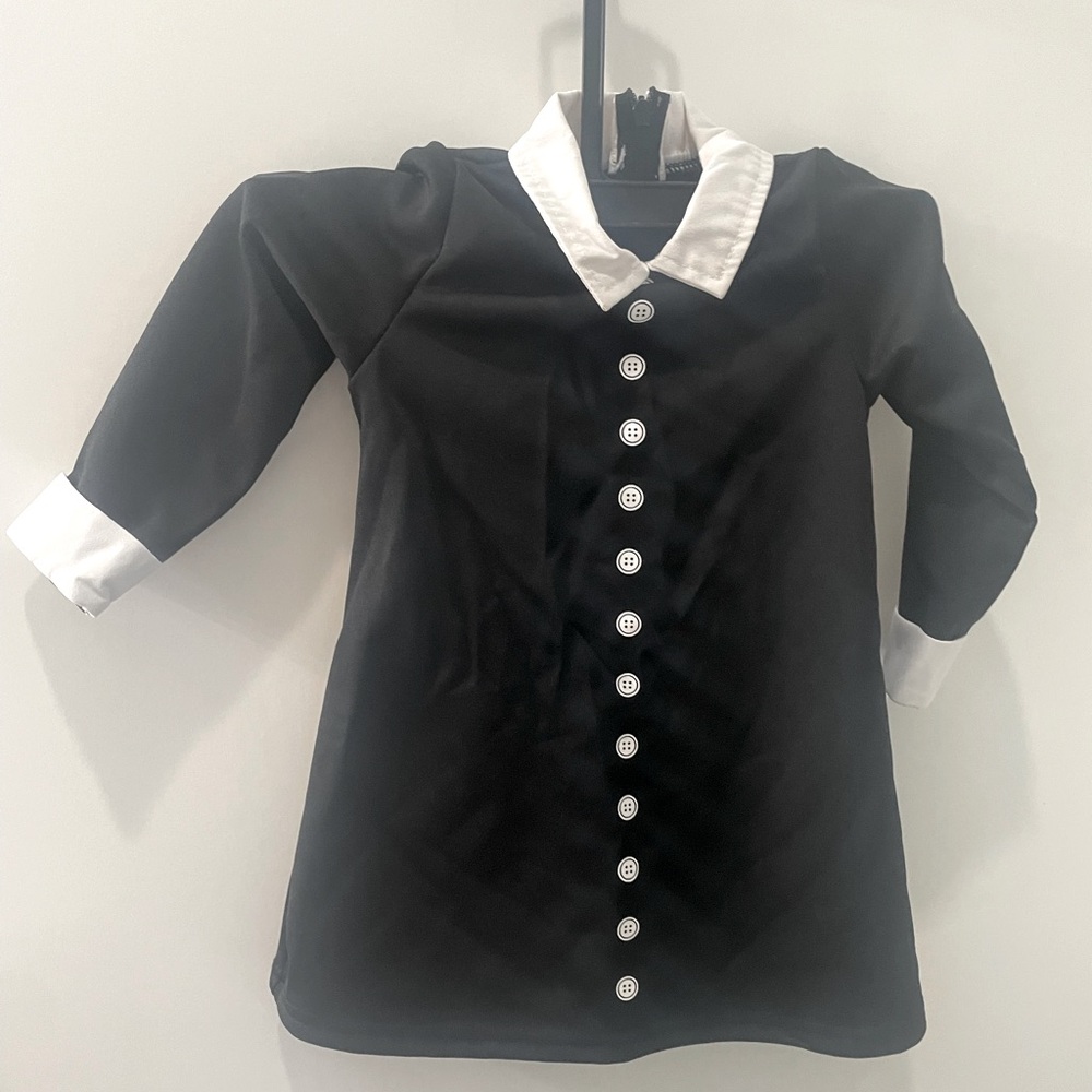 Wednesday Addams Baby Toddler Dress